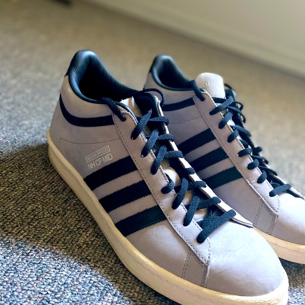 ADIDAS ORIGINALS x NEIGHBORHOOD  men 9.5 mid rise sneakers